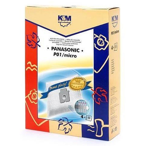 K&M Group Vacuum Cleaner Bags 4 pcs