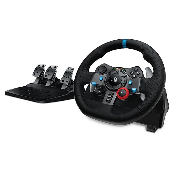 Žaidimų vairas Logitech PS4/PC G29 Racing. juoda