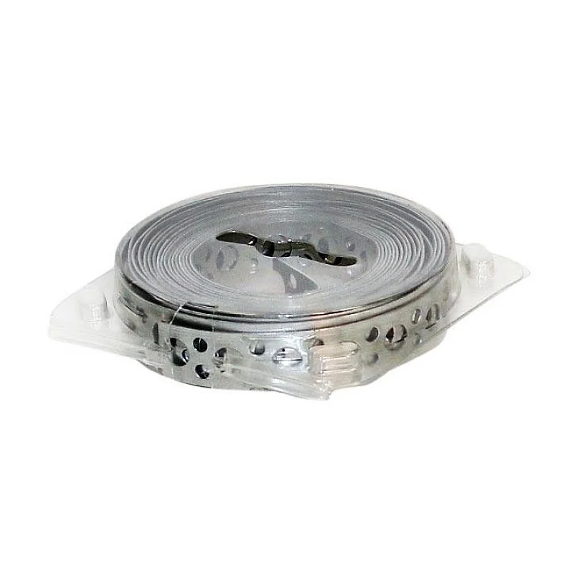 Tvirtinimo juosta. perforuota. 12 x 0.7 mm. 3 m. 5 skylių