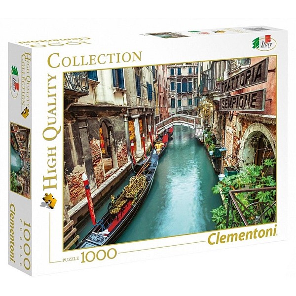 Dėlionė Clementoni High Quality Venice Canal 39458. 1000 d