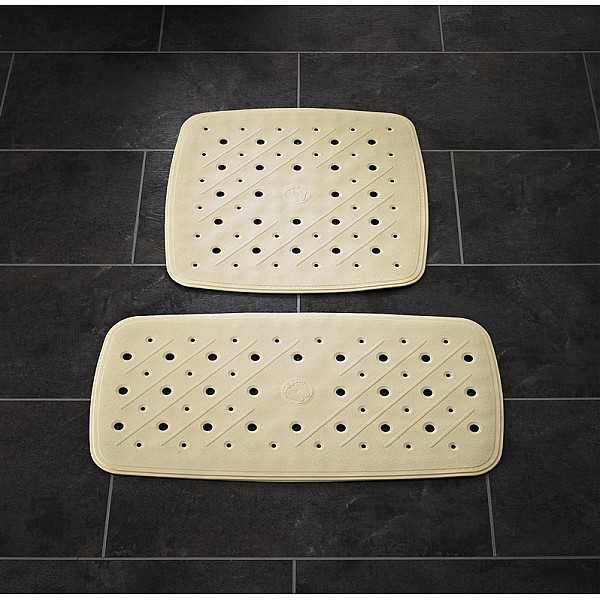 SHOWER MAT PVC 51X51 CM SAND COLOR 167