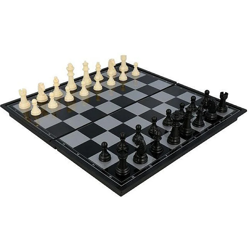 Magnetinė šaškių ir šachmatų lenta qx5880 Magnetinė šaškių ir šachmatų lenta qx5880