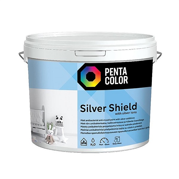 PAINT PENTACOLOR SILVER SHIELD 5L