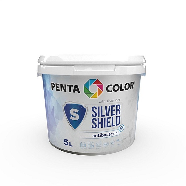 PAINT PENTACOLOR SILVER SHIELD 5L