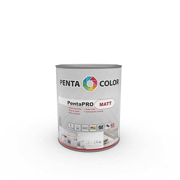 PAINT PENTACOLOR PENTAPRO MATT BALT 1L