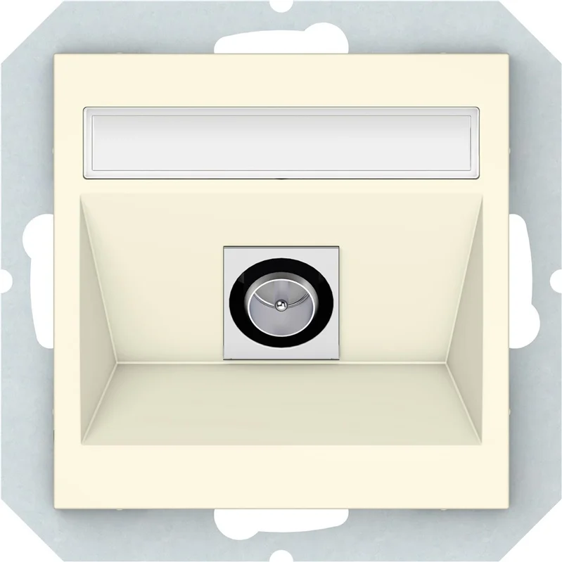 Antenos lizdas VILMA QR 1000. dramblio kaulo spalvos