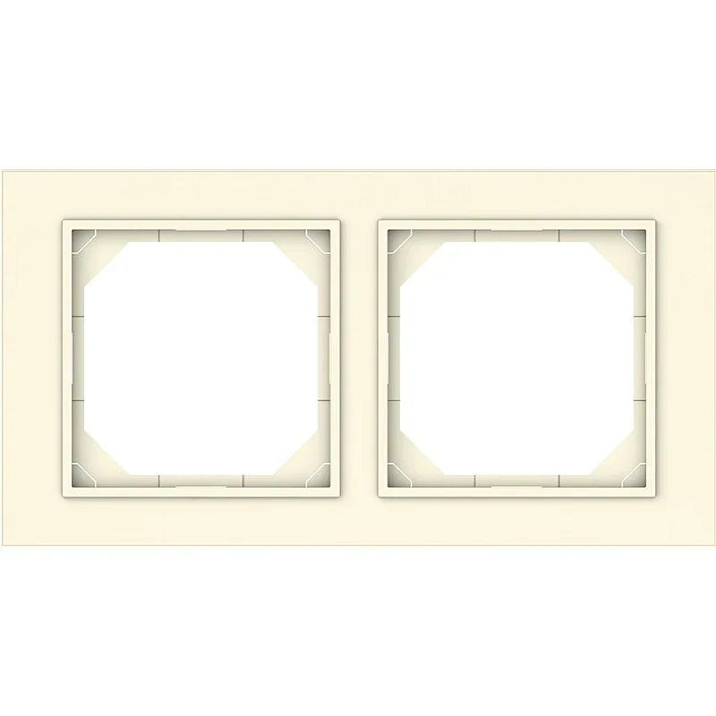 Dvivietis rėmelis VILMA QR1000. dramblio kaulo spalvos