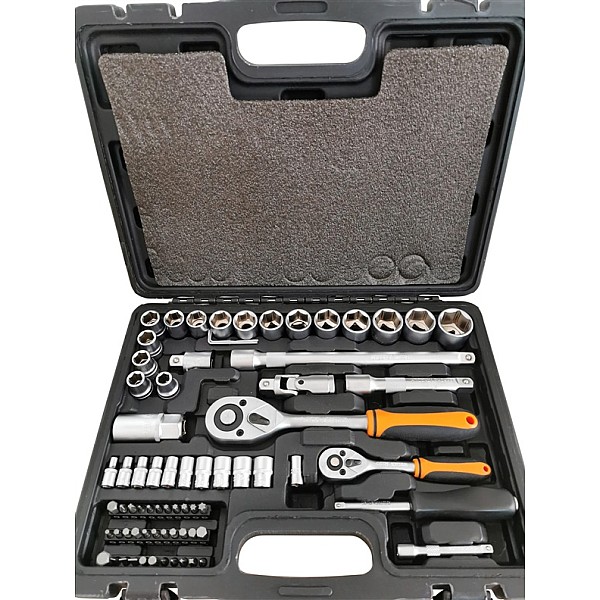 SOCKET SET VG051 ¼ IR ½ 72 PCS CRV