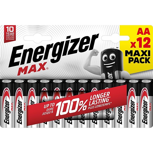 Elementai ENERGIZER MAX AA/LR06. 1.5V. 12vnt.