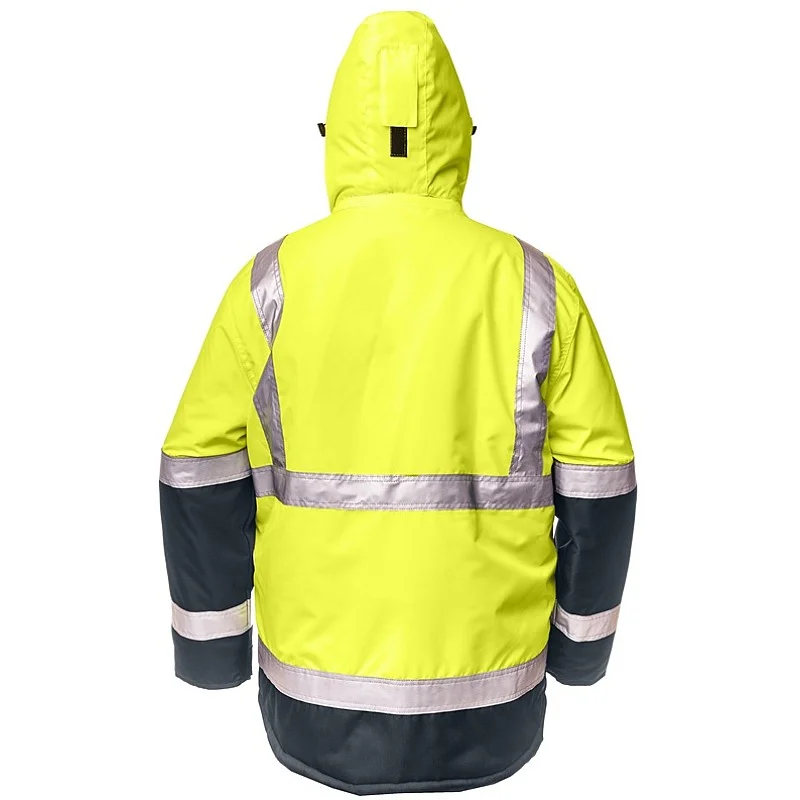 JACKET CANVAS HI-VIS WJ-8946 YEL/BLU M JACKET CANVAS HI-VIS WJ-8946 YEL/BLU M