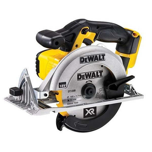 Akumuliatorinis diskinis pjūklas DeWALT DCS391N-XJ