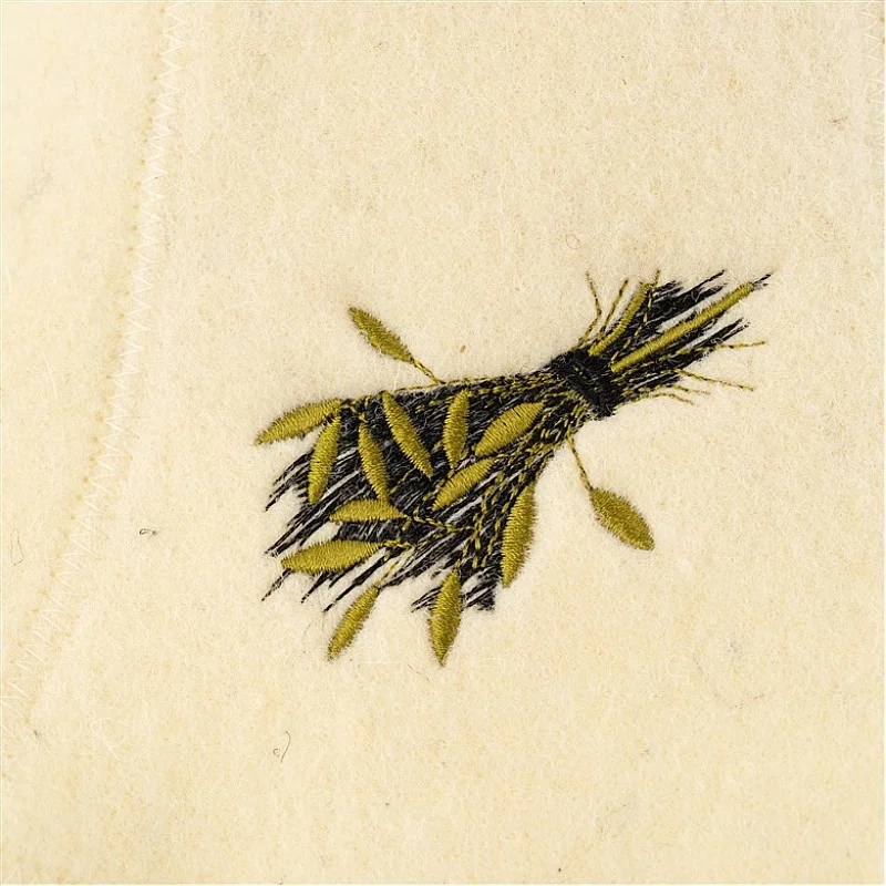 Pirts cepure pirts ar slota bilde. balts 100% vilna Pirts cepure pirts ar slota bilde. balts 100% vilna