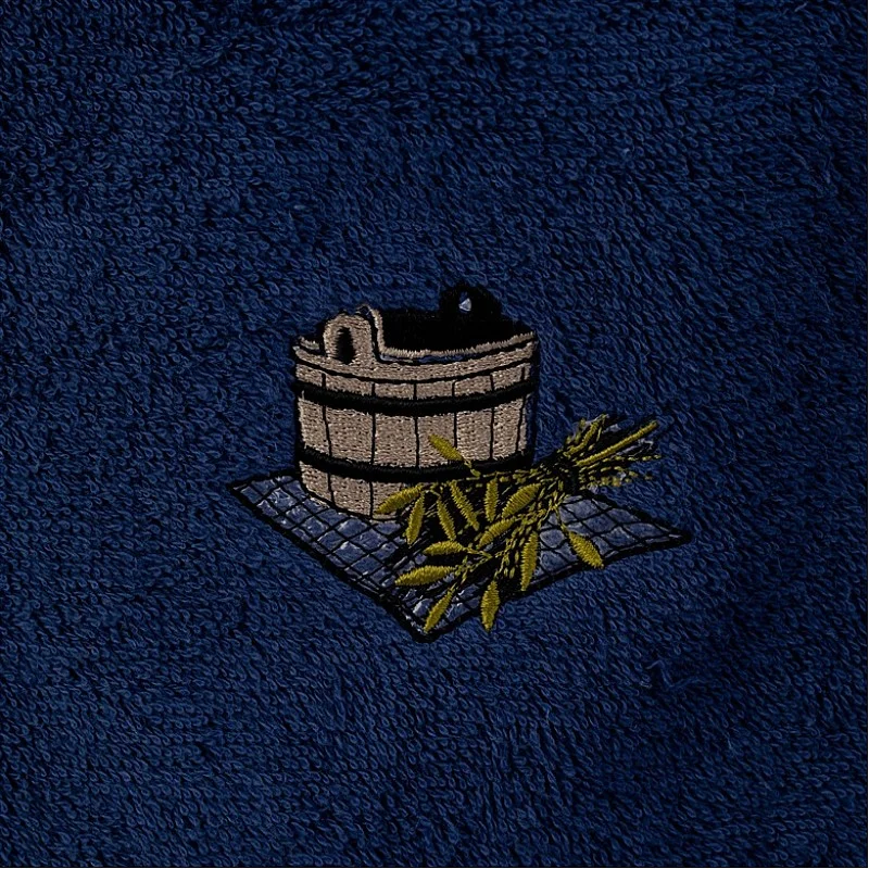 Pirts priekšauts NAMŲ TEKSTILĖ 55x150cm. zils 100% kokvilnas Pirts priekšauts NAMŲ TEKSTILĖ 55x150cm. zils 100% kokvilnas