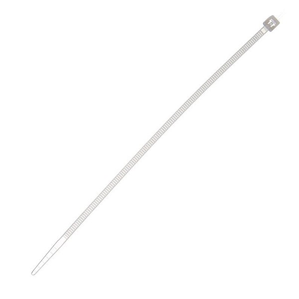 CABLE TIES 135X2.5 ELMATIC WHITE 100PCS