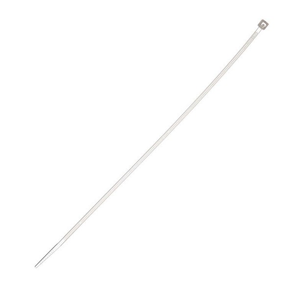 CABLE TIES 200X2.6 ELMATIC WHITE 100PCS