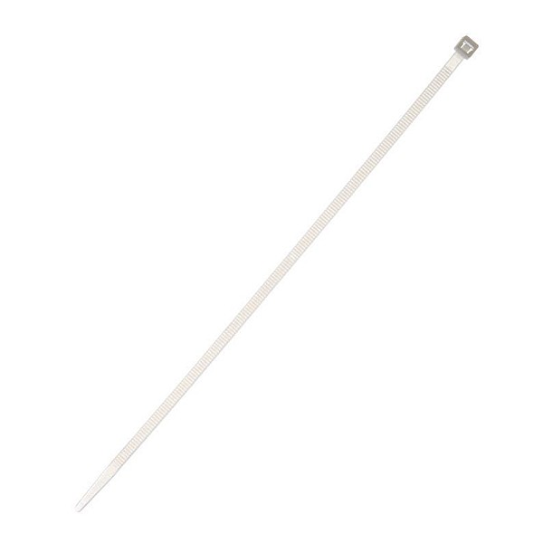 CABLE TIES 250X4.5 ELMATIC WHITE 100PCS