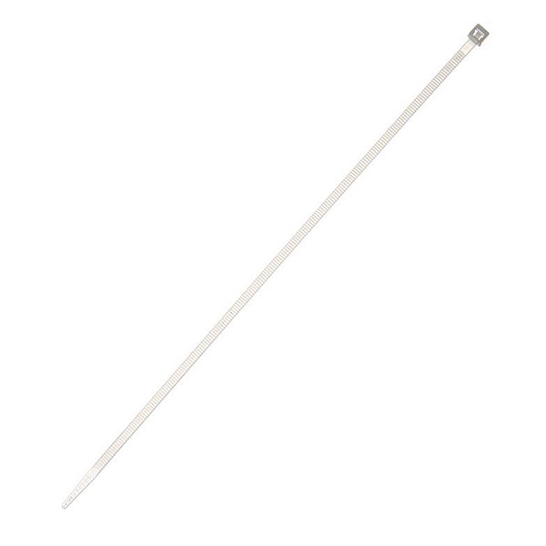 CABLE TIES 290X4.5 ELMATIC WHITE 100PCS