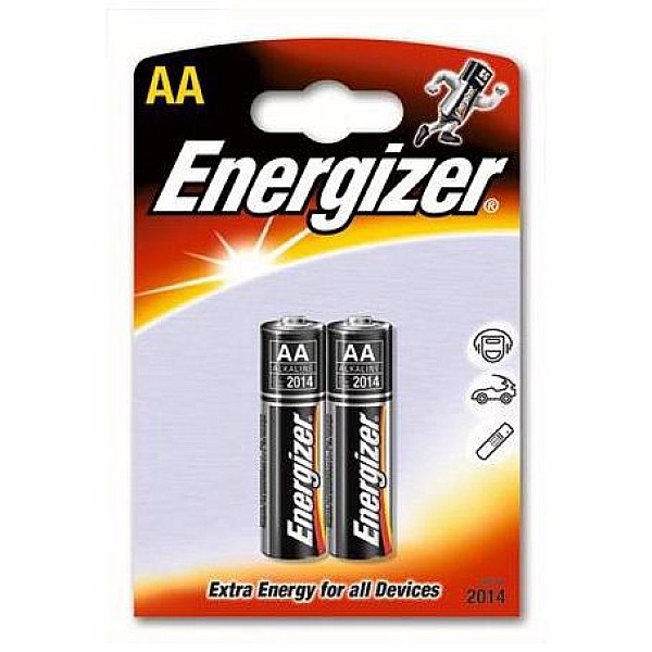 BATERIJAS ENERGIZER Alkaline Power AA 1500 LR6 1.5V B2