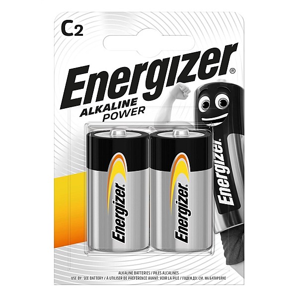 BATERIJAS ENERGIZER Alkaline Power C 1400 LR14 1.5V B2