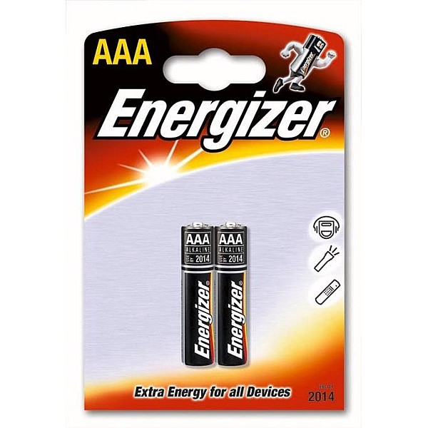 BATTERY ENERGIZER BASE AAA ALK1.5V B2