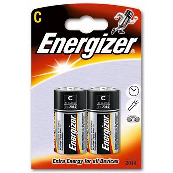 BATERIJAS ENERGIZER Alkaline Power C 1400 LR14 1.5V B2