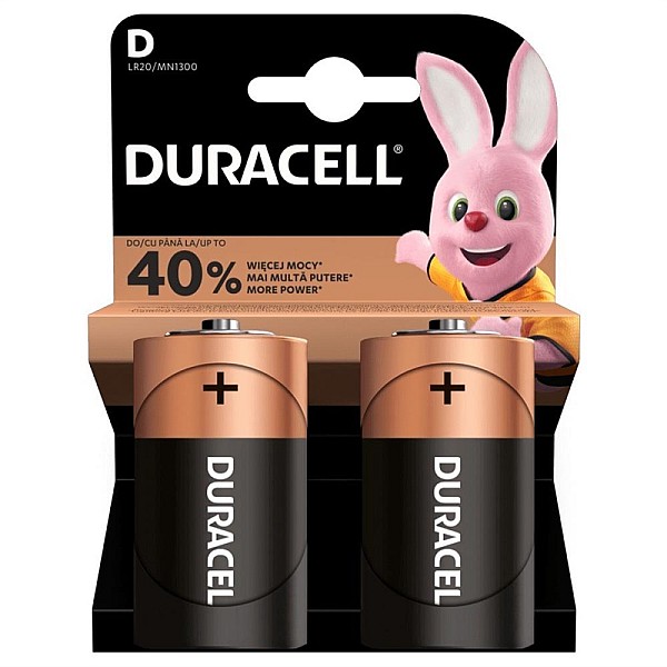 BATERIJAS DURACELL C&B MN1300 D B2