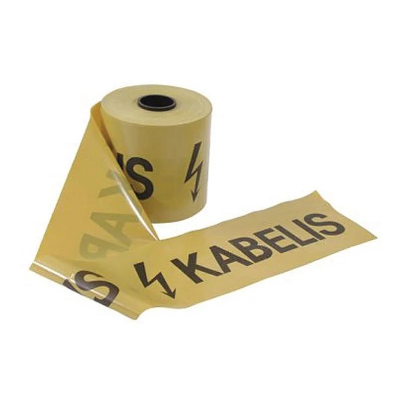 Brīdinājuma zīme. 100 m x 23 cm Brīdinājuma zīme. 100 m x 23 cm