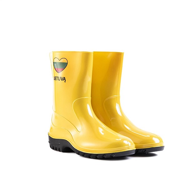 WOMEN BOOTS 200PL SYMBOL YELLOW SIZE 37