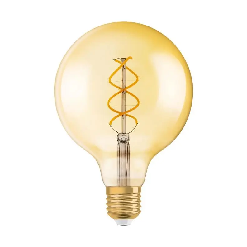 LED lemputė OSRAM. G125. E27. 4.5 W. 300 lm. 2000 K