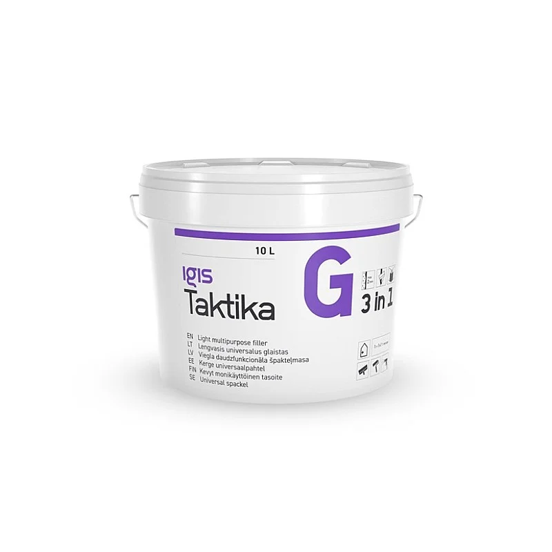 Špaktele Igis Taktika G. universāls. pelēka