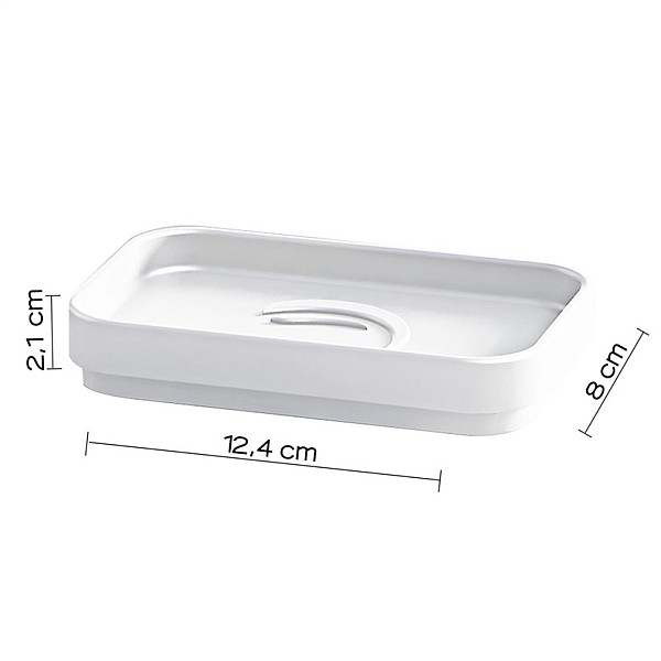 FREESTANDING SOAP DISH SEVENTY WHITE