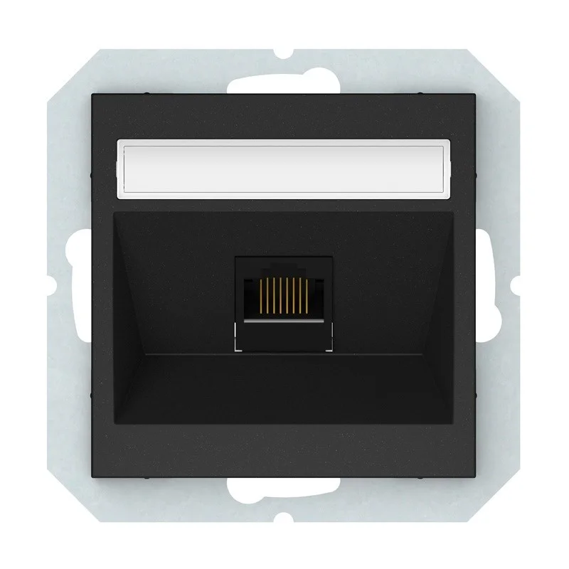 Kompiuterio lizdas VILMA QR1000. matinės juodos spalvos