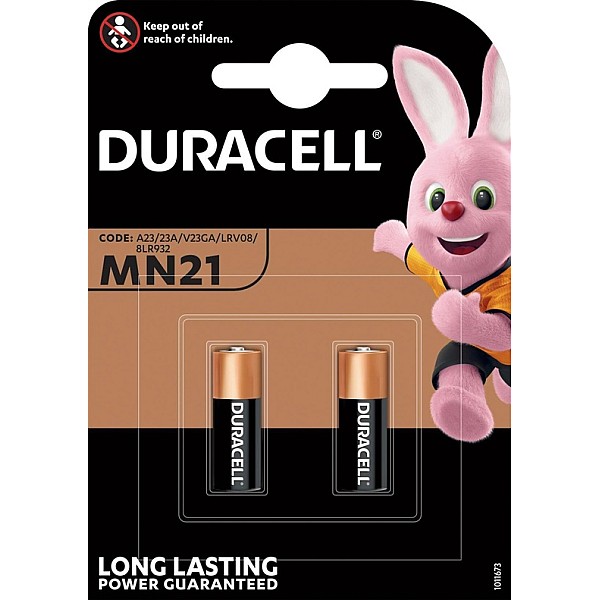 BATTERIES DURACELL MN21 2 PCS.