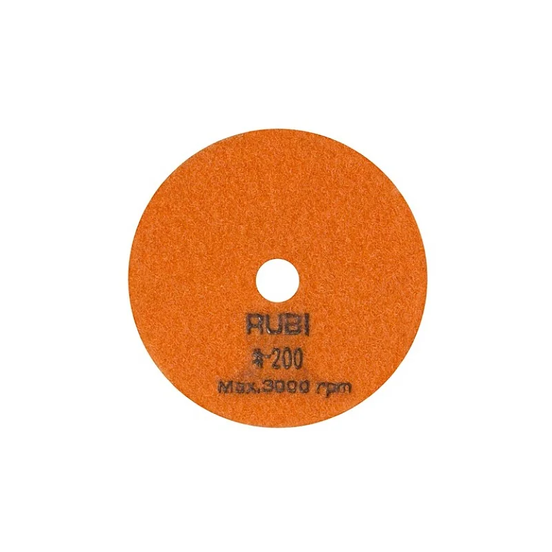 RESIN DRY POLISHING PAD GR.200 D100MM