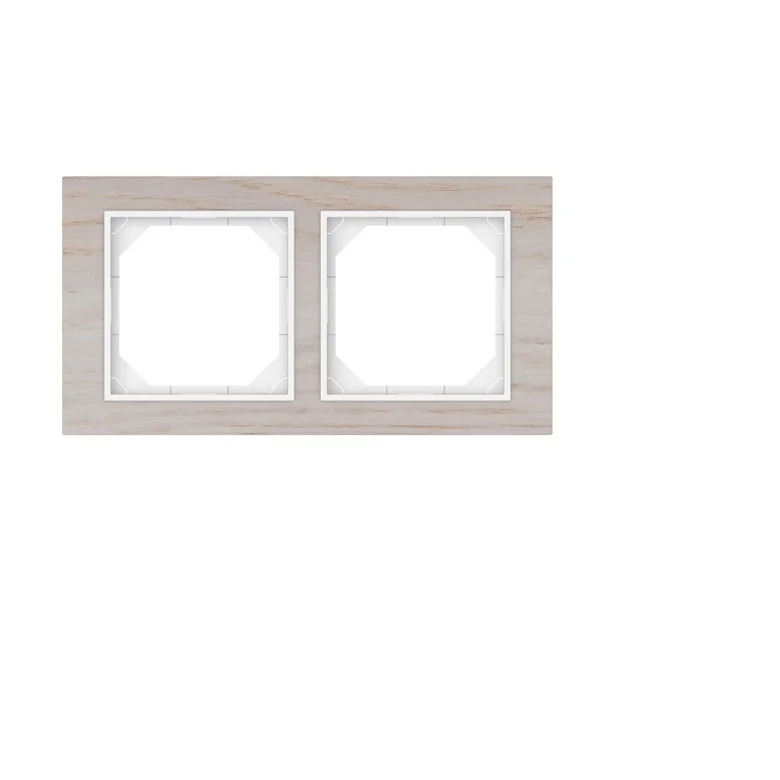 Dvivietis rėmelis VILMA QR1000. balintas ąžuolas Dvivietis rėmelis VILMA QR1000. balintas ąžuolas