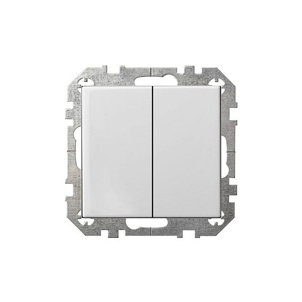 TWO WAY SWITCH IP6+6-10-201-01 WHITE EP