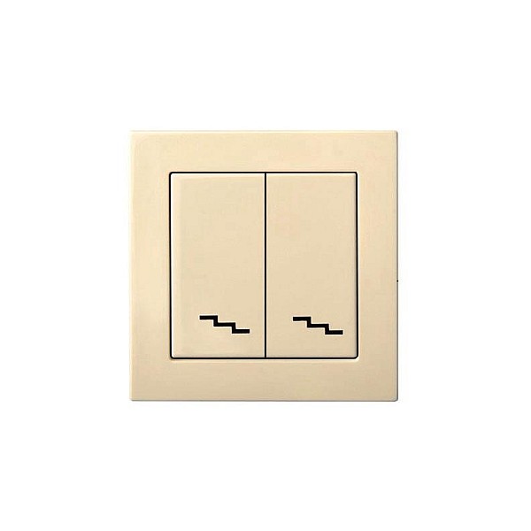 TWO WAY SWITCH IP6+6-10-201-01 SAND EP