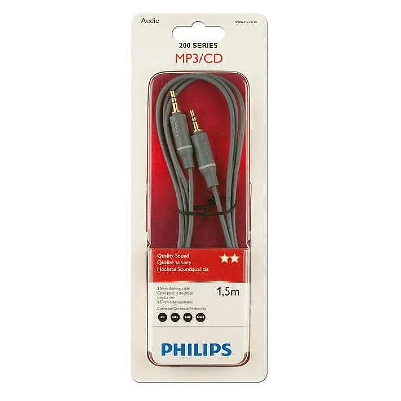 CABLE 3.5MM-3.5MM 1.5M PHILIPS SWA4522S