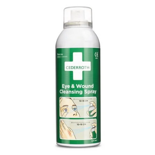 Akių ploviklis - žaizdų valymo purškalas 150 ml, Cederroth Akių ploviklis - žaizdų valymo purškalas 150 ml, Cederroth