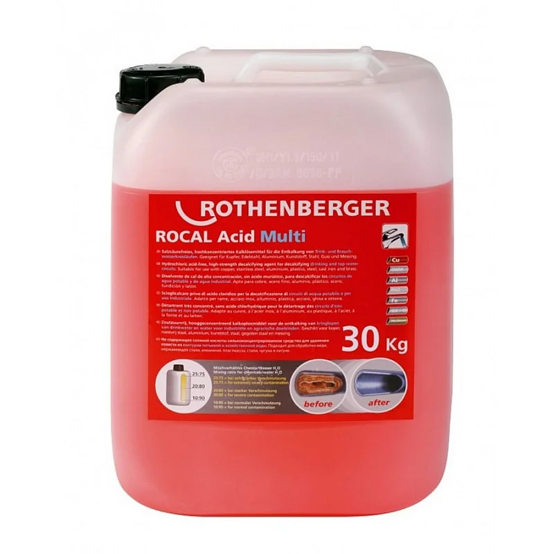 Koncentrāts ROCAL Acid Multi, 30 kg, Rothenberger