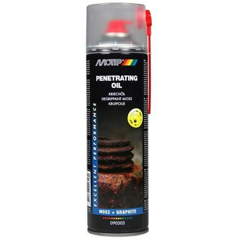 Varžtų atlaisvinimo priemonė PENETRATING OIL 500ml, Motip