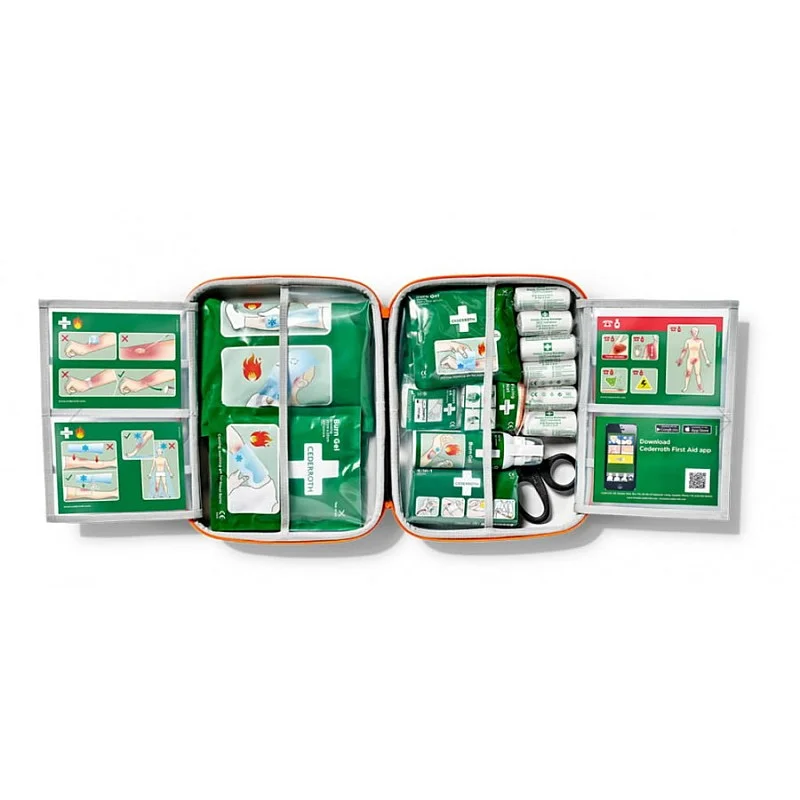 Pirmosios pagalbos rinkinys nuo nudegimų, Cederroth Pirmosios pagalbos rinkinys nuo nudegimų, Cederroth