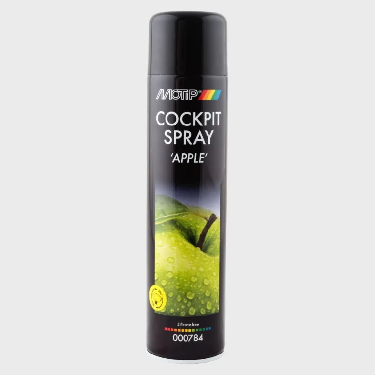 Prietaisų skydelio valiklis COCKPIT SPRAY APPLE 600ml, Motip