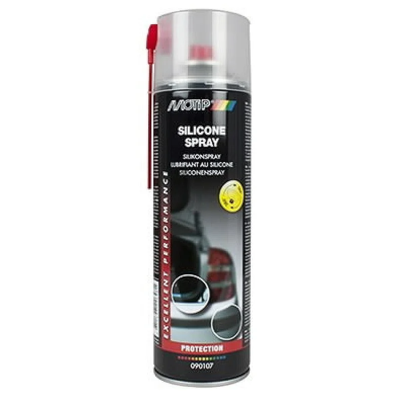 Silikono purškiklis SILICONE SPRAY 500ml, Motip