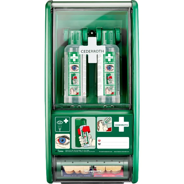 Akių plovimo stendas, , Cederroth Akių plovimo stendas, , Cederroth