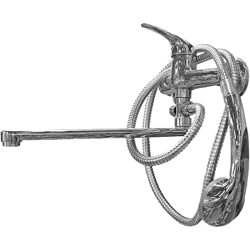 Jaucējkrāns vannas ar dušas komplektu A-5/35K Angelic Jaucējkrāns vannas ar dušas komplektu A-5/35K Angelic