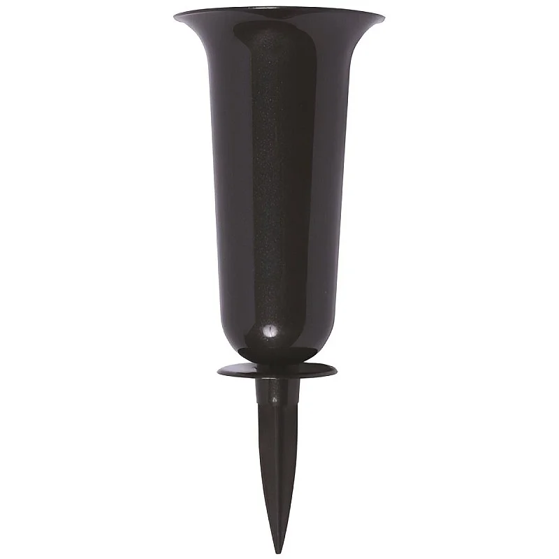 Puķu pods-vāze Dama 1 melna Puķu pods-vāze Dama 1 melna