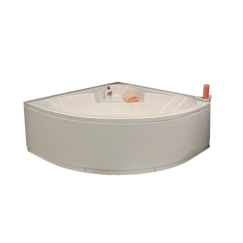 Vanna akrila stūra BA-1 140x140x55cm ar paneli