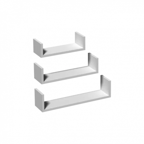Plauktu kompl. FUS balts Ux3