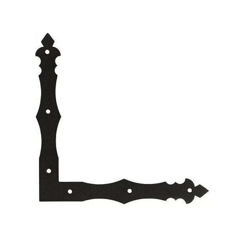 Dekoratīvais stūris NAD 300x300 mm tērauda melns Dekoratīvais stūris NAD 300x300 mm tērauda melns